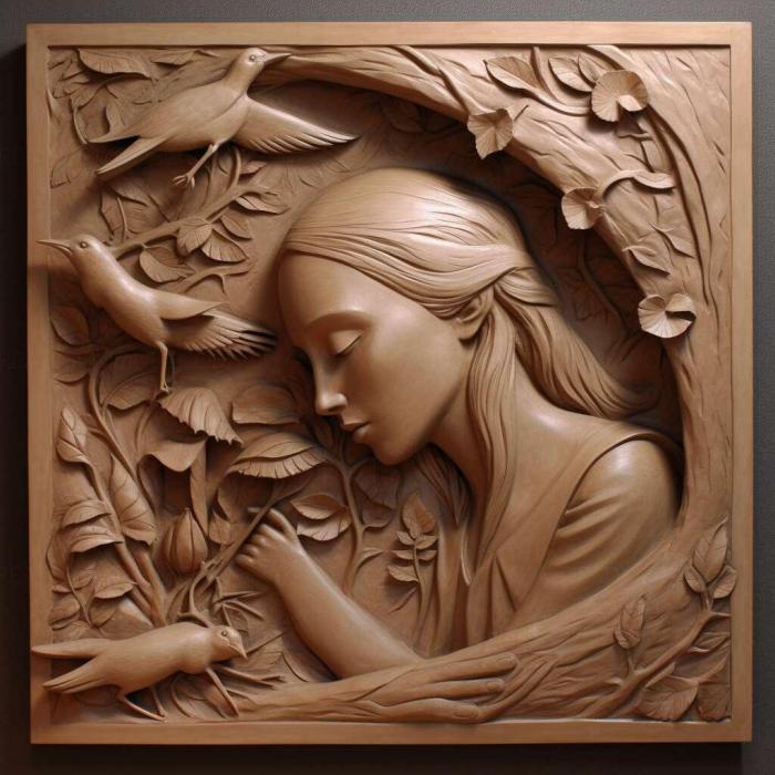 نموذج ثلاثي الأبعاد لآلة CNC 3D Art 